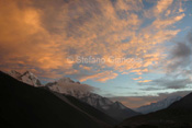 Tramonto a Dingboche (4410 m)