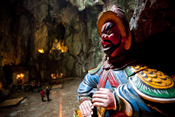 Grotta di Huyen Khong nella montagna Thuy Son (Marble Mts)