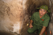 Tunnel scavati dai Viet Cong a Cu Chi