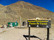 Punta de Vacas (inizio trek, 2430 m)